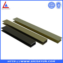 Quantity Aluminium Frame Extrusions with Colorful Surface